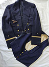 Kriegsmarine named and 1938 dated evening mess dress jacket and matching vest